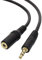 Audio Verlängerungskabel 3.5mm Stereo AUX Kabel Kompatibel mit Kopfhörer AKG, Audio-Technica, Bang & Olufsen, Beats, Bose, Denon, JBL, Koss, Philips, Pioneer, Sennheiser, Sony, Yamaha 3m