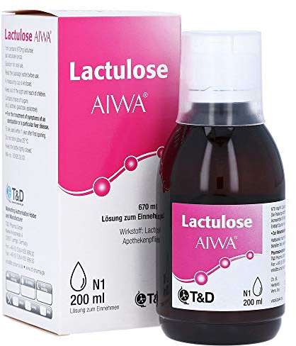 Lactulose Aiwa 670 mg/ml Lösung zum Einnehmen