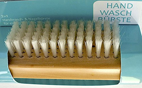 Osma Elina med 52371 Handbürste Nagelürste Holz Bürste Design 9,5cm