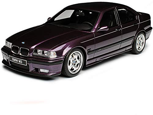 B-M-W 3er E36 M3 Limousine Violett 1990-2000 Nr 307 1/18 Otto Modell Auto
