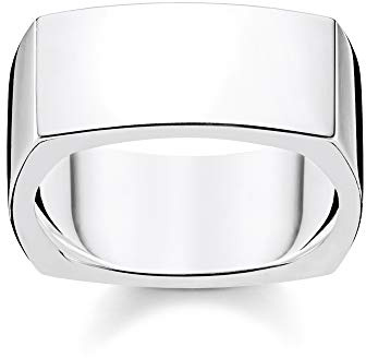 THOMAS SABO Ring Viereckig silber 925 Sterling Silber TR2280-001-21