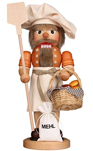 Christian Ulbricht Nussknacker Bäcker Natur - 39 cm