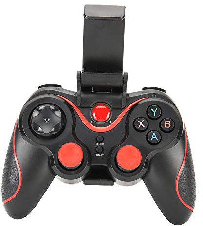 Bluetooth Controlador de Juego Inalámbrico Mando Móvil Gamepad Joystick para PUBG/Call of Duty/Fortnite Compatible con Android PC TV Windows 7/8/10