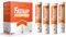 Fast&Up Vitamin C, Vitamin D & Zinc - 80 Effervescent Tablets (4 X 20) - Saver Multipack - Complete Immunity Booster - One Daily - Orange Flavour