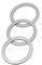 Saw Reducing Rings, 3 pcs Saw Blade Bore Bushes HATOOLHA® Circular Saw Blade Reducing Ring Sawblade SPACERS (20mm x 16mm)