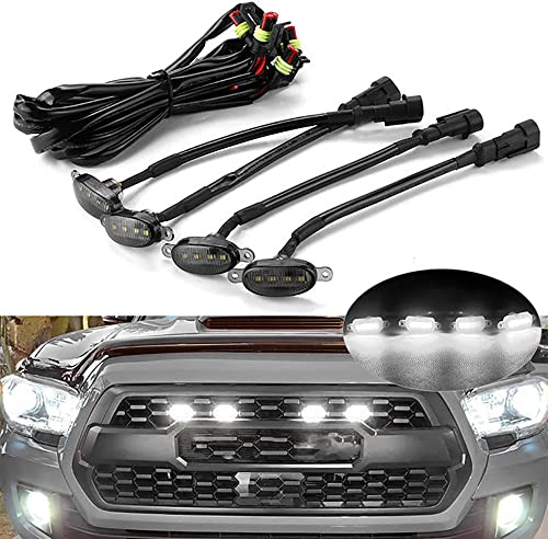 BVDOUE Auto Frontgrill Front Kühlergrille Front Sport Wabengrill Frontstoßstange Kühlergrill, für Ford F150 2010-2014 for Ford Raptor 2004-2019 Ersatz Autozubehör Accessoires