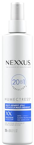 Nexxus Humectress Hair Conditioner 20-in-1 Perfector Leave In Spray for Dry Hair Powered by Polysoft Hydrator Technology with Tri-lipids 9 oz