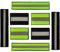 BBTISG 8 Stück Reflektierende Aufnäher, Nachtfluoreszierende Applikationen Reflektorband Patch Verschluss für Kleidung, Rucksack, Armband