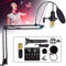 Condenser Microphone Bundle, BM-800 streaming kit,microphones, for podcasting with Live Sound Card, Adjustable Mic Suspension Scissor Arm