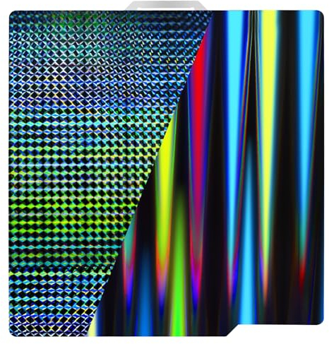 LANKEGU Plaque de construction double face H1H 257 x 257 mm pour Bambu Labs, plate-forme de lit d'impression en plaque d'acier à ressort flexible pour Bambu Lab X1C/X1/X1E/P1P/P1S/A1
