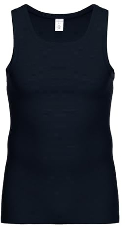 Ammann Herren Unterwäsche Unterhemd Achselshirt Athletic Shirt, Farbe:Blau, Artikel:-16 Nightblue, Größe:7