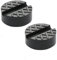 2 PCS Car Jack Pads, Slotted Trolley Jacking Rubber Blocks, Cars Repair Accessories, Universal Floor Jack Pad Adapter for Trolley Jack