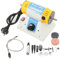 Lfhelper Poliermaschine Set Schmuck Poliermaschine 220V 320 Watt Elektrische Schleifmaschine Tischpolierer 10000RPM Schmuckpolierer für Schmuck, Jade, Gem Schleifen und Polieren