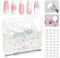 SAVILAND 100PCS Nail Sponges for Ombre: Nail Art Sponges with Grabbing Pen Ombre Nail Sponge Gradient Nail Tools Aura Nails Ombre Nail Brush Professional Accessories Supplies Home DIY Nail Art Salon