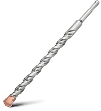HSAWBIT 16mm x 260mm LONG SDS MASONRY DRILL BIT, TUNGSTEN CARBIDE TIP SDS PLUS SHANK, FOR WALL STONE CONCRETE BRICK