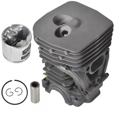 ZHHYGMD Accessoires Automobiles Convient pour Husqvarna 455 pour tronçonneuse Rancher 455E 460 537 Kit Cylindre Piston 47 mm Haute Performance