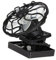 ERINGOGO 1 Ventilatore Solare Ventilatore Ad Energia Solare Ventilatore Da Ufficio Ventilatore A Risparmio Energetico Ventilatore Nero