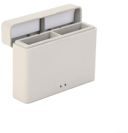 Action Camera Battery Charger, For DJI Action 5 Pro Charging Storage Charger Box, Dual-Slot Battery Charging, For Secure Storage