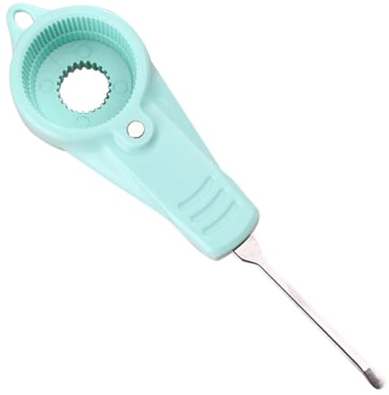 Décapsuleur de bouteille d'eau en plastique | Ouvre-bouteille polyvalent | Outil de poignée ergonomique pour enlever facilement les bouchons avec design antidérapant pour les personnes âgées, la