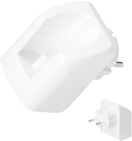 Ladestation Oral-B Kabellos Kompatibel iO3-6, Pro, Genius, EU | Kabellose Ladestation für Oral-B Zahnbürsten. Kompatibel iO3-6, Pro 3000+, Genius, Vitality. 2-Pin EU-Stecker.
