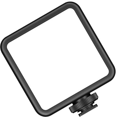 Rechargeable 3000mAh Camera Light 3200K-5500K Portable Photography Photo Lighting Panel for DSLR Camcorder Vlog Cold Shoe Mount Camera Light