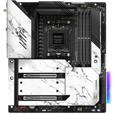 Motherboard Fit For ASRock X670E Taichi Carrara Motherboard Support 9900X 8700F 7900X3D 7800X3D 7500F CPU DDR5 7800MHz M.2 EATX X670 AM5 Mainboard