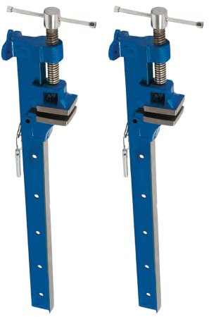 Dapetz ® 600mm T-Bar Sash Cramp Clamps Woodwork Bench Tool 24 Inch Carpentry Heavy Duty. Sash Cramps Made from T Section Bar Ideal for Exerting Very High Pressure 2 Pieces