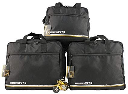 made4bikers Komplett Set Koffer und TopCase Innentaschen passend für BMW R1250GS-LC (K51) Adventure ab 2018- (R1250 GS) mit ALU-Koffern