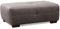 CAVADORE Hocker Mavericco / XXL-Fußbank, Sitzhocker, Polsterbank in Lederoptik / Modernes Design / Passend zu Big Sofa und Ecksofa Mavericco / 108 x 71 x 41 / Braun
