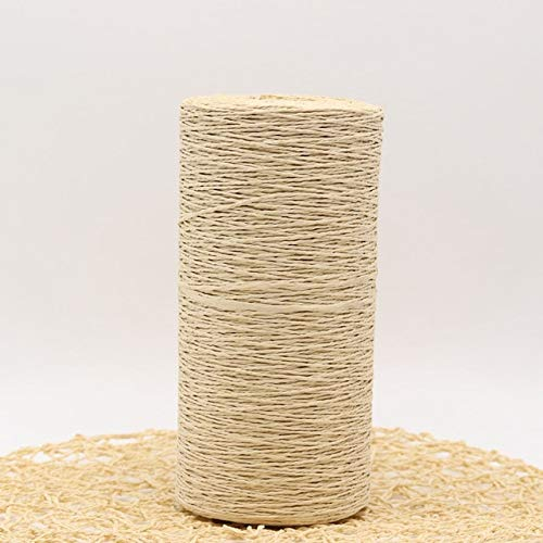 AILIFE 500G/Lot Raffia Straw Yarn Crochet Yarn For Knitting Summer Straw Hat Handbags Cushions Baskets Material Hand Knitting Yarn