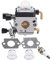 ANCLLO Carburador para carburador FS80 Carburetor - FC55 FC75 FS310 FS38 FS45 FS45C FS45L FS46 FS55 FS55C FS55R FS55RC FS55T FS74 FS75 FS76 FS80 FS85 HL45 HL75 HS45 HS75 HS80 carburador HS85 (FS80)