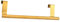 Milageto Porte-Serviettes de Cuisine sur Meuble Crochet doré pour torchons Essuie-Mains Torchons à Vaisselle Débarbouillettes, 23,5 cm
