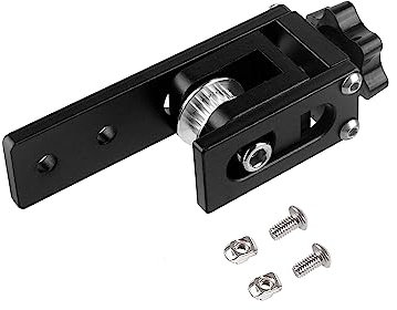 iYueMps Ender 3 tensor de correa tensor de eje X mejora la correa dentada Stretch 2020 Perfil compatible con impresoras 3D Creality CR-10, CR-10S, Ender 3 Pro, Ender 5 y Tronxy X3 (negro) (eje X 2020)