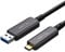 FIBBR Fiber Optic USB A to USB C Cable 5M, 10Gbps Long Distance Data Transfer USB 3.2 AOC for VR/AR, Webcam, Camera, Laptop, Mini PC, Printer and More