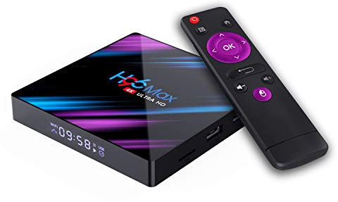 Xilibod H96Max Android 10.0 TV Box 2GB RAM 16GB ROM Mali 450 RK3318 Quad Core 64bit Cortex A53 2.4GHz/5GHz WiFi 100M DLAN Smart TV Box - Model No.: H96Max 2GB 16GB