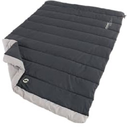 Outwell X Decke, Schwarz, Einzel-225 x 80 cm (LxB)