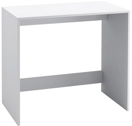 URBNLIVING Small Compact Modern Computer PC Laptop Desk Study Table Home Office Workstation