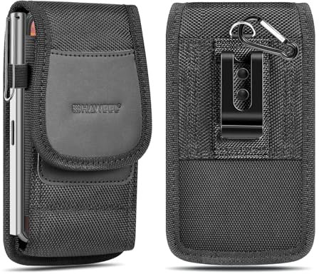MotuTech Gürteltasche für Handys, Holster, kleine Gürteltasche für iPhone 11 12 13 14 15 / Max/Max Pro Samsung Galaxy S20 S21 S22 S23 (XXL: 17,8 x 9,5 cm)