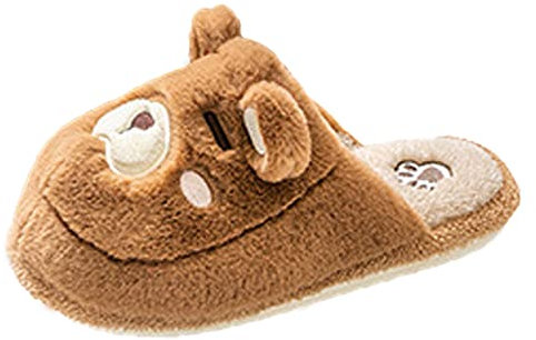 Elegante Hausschuhe für Damen, modische Hausschuhe für den Winter, bequem, niedlich, warm, rutschfest, Mikrowellen-Hausschuhe für Damen, a, 37 EU
