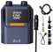 ZLX Elektrische Luftpumpe 50PSI SUP Pumpe mit Integrierter Batterie Wiederaufladbar, Hochdruck Doppelstufen & Auto-Off Inflation/Deflation, Zubehör für Aufblasbare Kajaks, Boote, Zelt, Luftmatratze