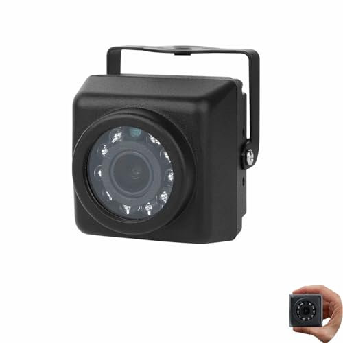 REVODATA HD 5MP IP65 impermeabile POE IP Mini Camera,940nm Invisibile 10pcs LED infrarossi visione notturna 3,6 millimetri lente interna/esterna sicurezza POE fotocamera H.265/H.264 (I704-3-P-HSV6)
