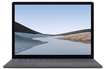 Microsoft Surface Laptop 3 Notebook con Touch Screen da 13,5 FHD, Intel Corei5-1035G7, 8 GB di RAM, 256 GB SSD, Tastiera americana, Argento, Windows 10 Pro (ricondizionato)