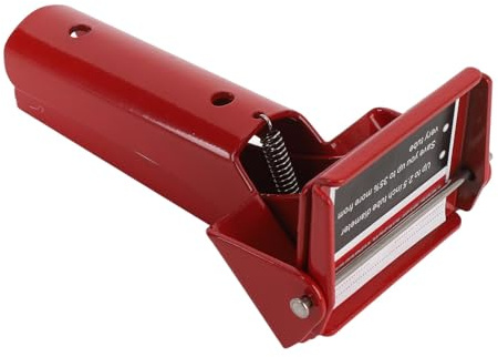 Zohisin Outil de presse-tube RTV efficace et facile à contrôler, outil de distribution d'extrusion de tubes en Silicone RTV de taille industrielle de 2,5 pouces (Rouge)