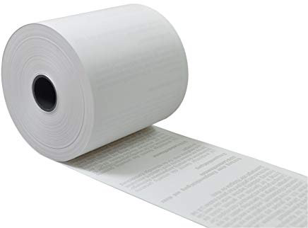 20 Stck. EC Cash Thermopapier 57mmx25mx12mm Rollendurchmesser 45mm, SEPA Lastschriftaufdruck