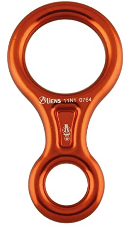 Aliens Abseilachter Classic, Farbe:orange