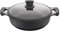 METALTEX XPERT-Cacerola Baja Aluminio Fundido, 26 cm, Antiadherente ILAG 3 Capas, Full Induction válido para Todo Tipo de cocinas, 50 W, 5.3 litros, Negro