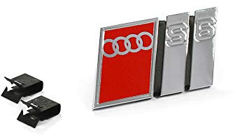 Schriftzug S6 Kühlergrill Tuning Emblem