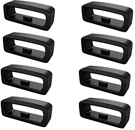 8 Passante Cinturino Orologio,22MM Anelli passanti di ricambio per Cinturino garmin forerunner 735xt / 235/935/Garmin Fenix5 / 6/Fenix5 Plus/6 Plus/Garmin Instinct/Vivoactive 4/Huawei Smartwatch
