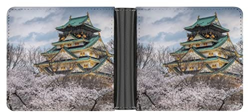 Portefeuille Homme Pavillon Antique Porte-Cartes Format Wallet Portefeuille Slim Cuir