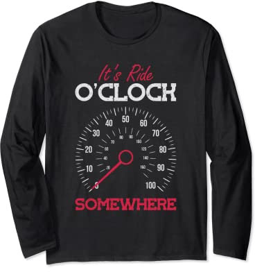 Es ist Ride-Uhr irgendwo MTB Langarmshirt